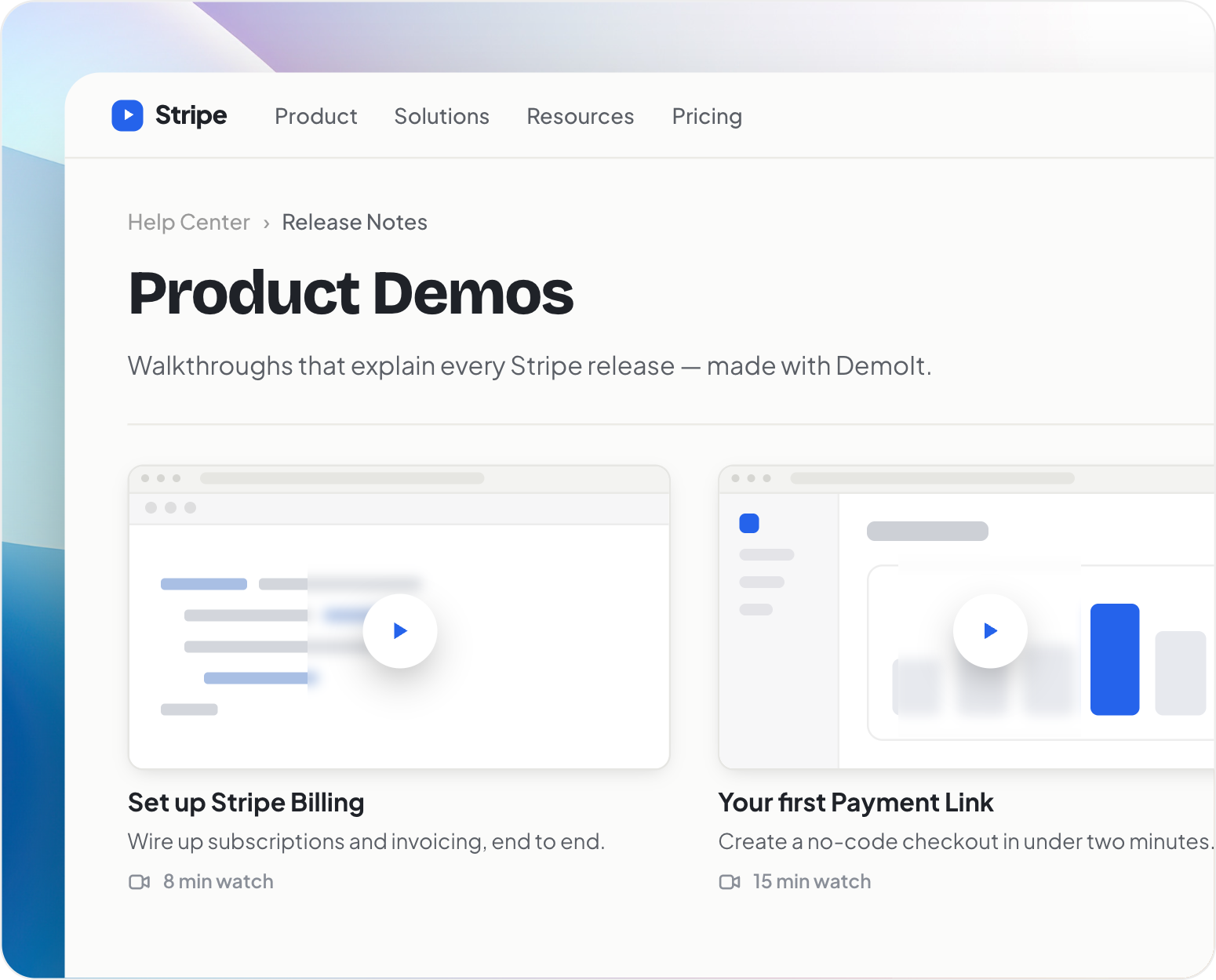 For Product: Show the feature, not just the ticket